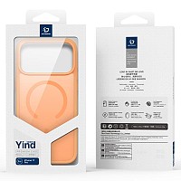 Θήκη TPU & PC Dux Ducis Yind Magnetic MagSafe Apple iPhone 17 Pro (Open Ring Version) Μαύρο