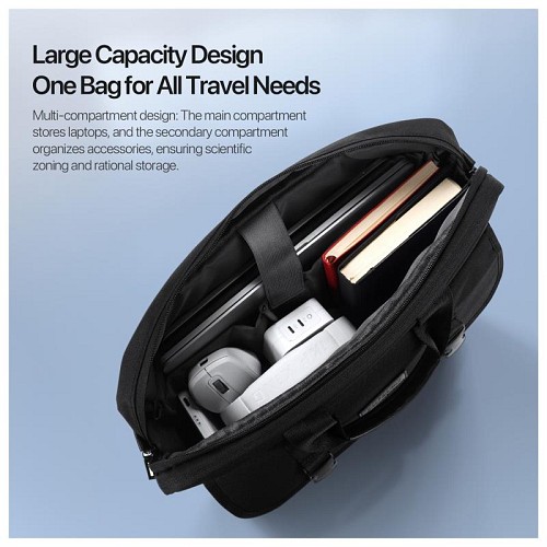 Θήκη Laptop Ώμου Dux Ducis Edge για Laptop/ Macbook/ Notebook/ Tablet 14.0-15.4 Large Capacity Μαύρο