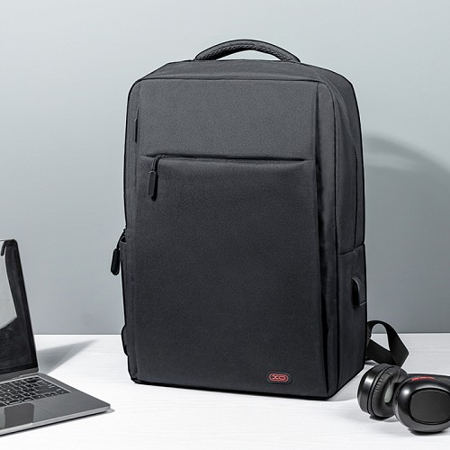 Σακίδιο πλάτης για laptop έως 15.6 ίντσες, σε μαύρο χρώμα XO CB02 15.6-INCH