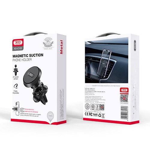 Μαγνητική βάση στήριξης κινητού για τον αεραγωγό του αυτοκινήτου XO C122