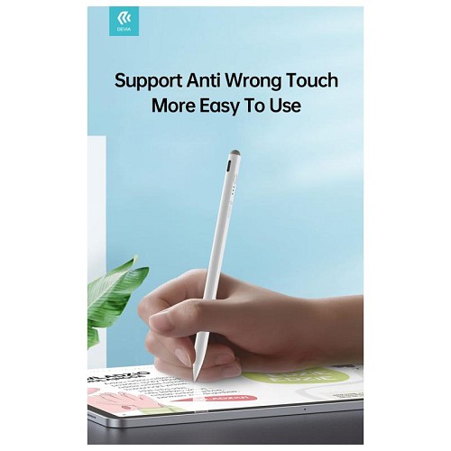 Universal Πενάκι Οθόνης Devia X-Active Stylus pen-2-S Λευκό