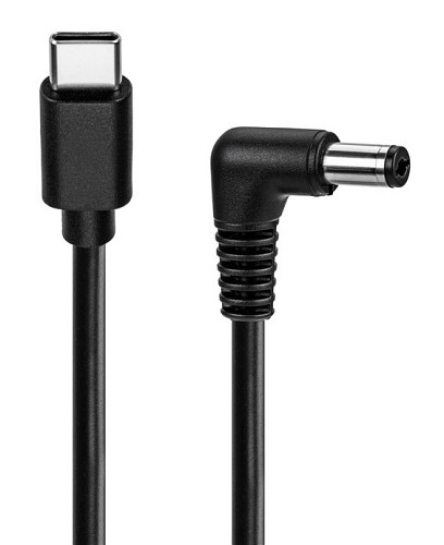 GOOBAY καλώδιο τροφοδοσίας USB-C σε DC 78973, 5.5x2.1mm, 1.5m, μαύρο 78973