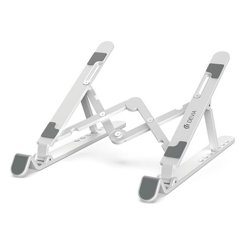 Universal Επιτραπέζια Βάση Στήριξης Αναδιπλούμενη Devia EL159 για Tablets & Laptops Kintone Λευκό