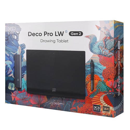 Ασύρματη γραφίδα σχεδίασης με Bluetooth, Deco Pro LW Drawing Tablet (Gen 2) + ACK05 Shortcut Remote XP-PEN DECO PRO LW