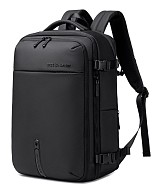 ARCTIC HUNTER τσάντα πλάτης B00866 με θήκη laptop 15.6", αεροστεγής θήκη, 35.5L/49.5L, μαύρη B00866-BK