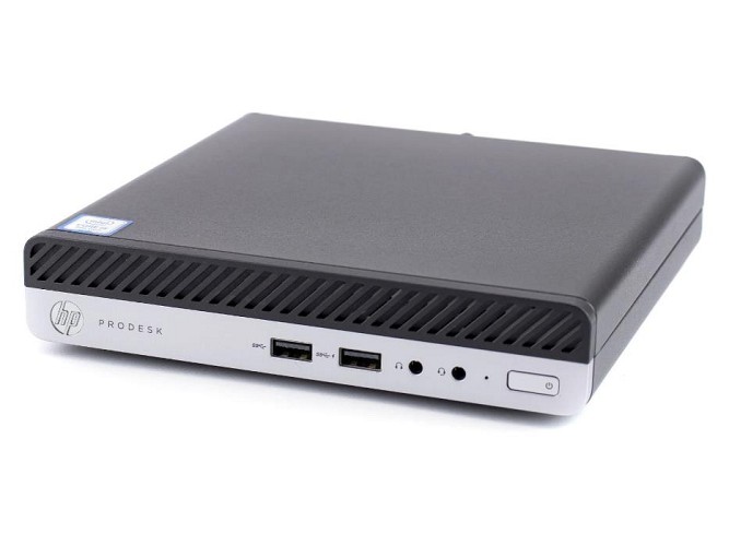 REF HP PRODESK 400 G4 MINI PC, i5 8500T, 8GB DDR4, 256GB SSD NVME - GRADE A