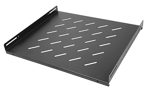 POWERTECH σταθερό ράφι για rack 19 NETW-0052, 1U, βάθος 420mm, μαύρο NETW-0052