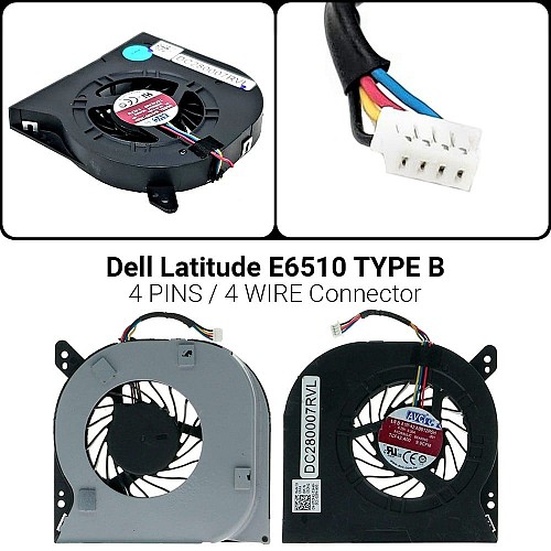 Ανεμιστήρας Dell Latitude E6510 TYPE B F549