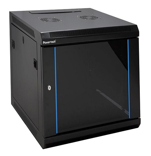 POWERTECH επιτοίχια καμπίνα rack 19 NETW-0055, 600 x 450 x 636mm, 12U NETW-0055
