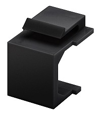 GOOBAY κάλυμμα προστασίας για θύρα Keystone 79990, μαύρο, 4τμχ 79990