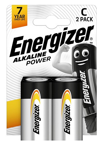 ENERGIZER αλκαλικές μπαταρίες Alkaline Power, C/LR14, 1.5V, 2τμχ 7638900297324