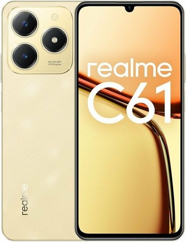 REALME C61 256GB ROM/6GB RAM SPARKLE GOLD EU