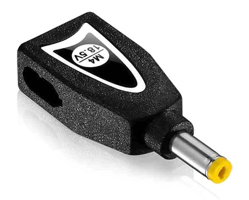 POWERTECH αντάπτορας για φορτιστή laptop M4 για HP 4.8x1.7mm, 18.5V, μαύρος M4