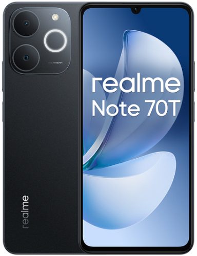 REALME NOTE 70T 256GB ROM/4GB RAM OBSIDIAN BLACK EU