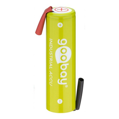 Επαναφορτιζόμενη μπαταρία 1.2V 2100mAh AA (Mignon) Ni-MH με λαμάκια GOOBAY 55509