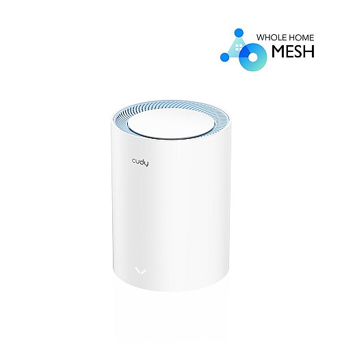 CUDY M1200 AC1200 DUAL BAND WIFI MESH SYSTEM, 1 PACK
