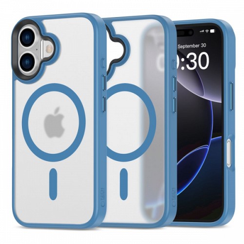 TECH-PROTECT MAGMAT CASE IPHONE 16 matte ultramarine backcover