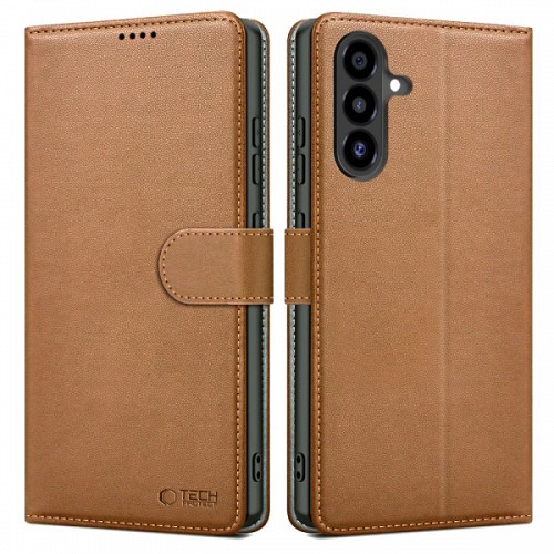TECH-PROTECT WALLET BOOK CASE SAMSUNG A56 5G brown