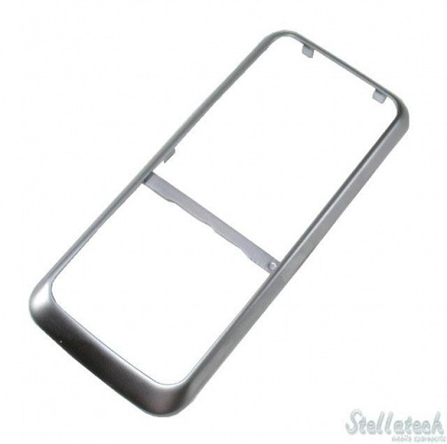 Nokia 6120 Classic - Front Cover Frame Silver Mat