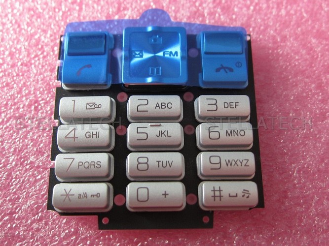 Sony Ericsson T280i - Keypad Latin Silver
