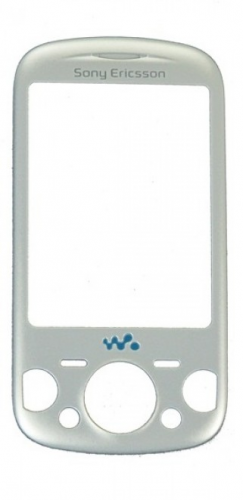 Sony Ericsson Zylo (W20i) - Front Cover Silver