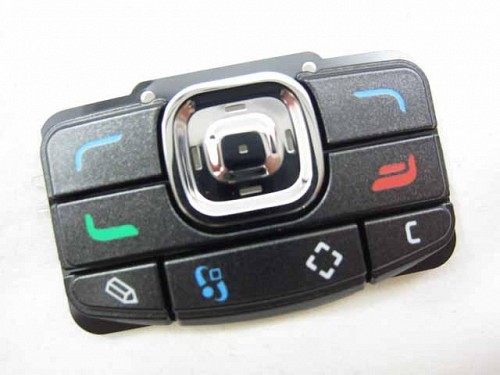 Nokia N80 - Keypad Menu Function Black Gloss (9797902)