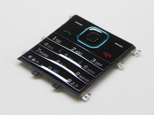 Nokia 5000 - Keypad Latin f. Grey/Blue