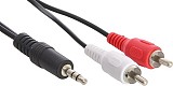 2 RCA Red & White Male to Male 3.5mm Audio 1,2m