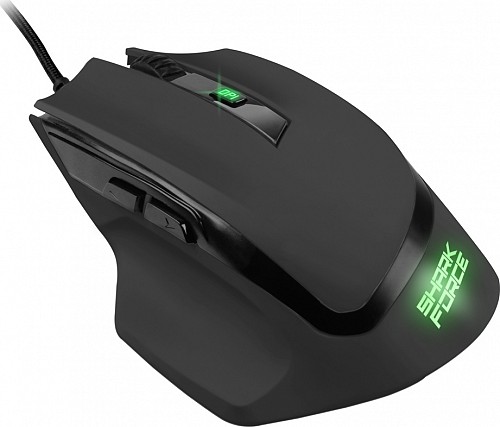 Sharkoon Shark Force 2 Black Gaming Mouse (SHARKFORCE2BK) (SHRSHARKFORCE2BK)