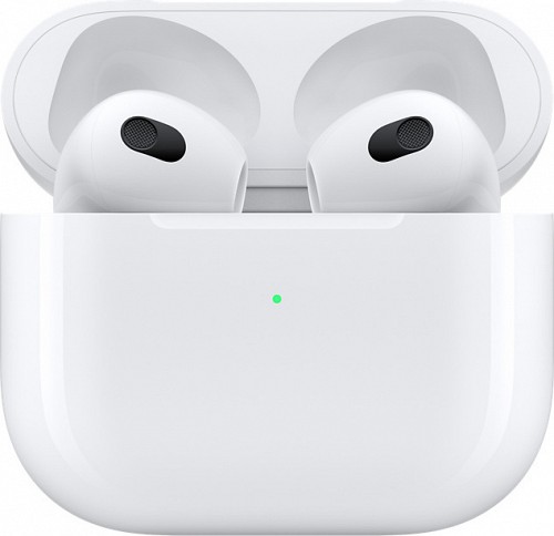 Ακουστικό Bluetooth Apple MME73 AirPods 3 με Θήκη Φόρτισης Magsafe Λευκό