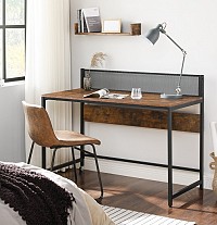 Τροχήλατο Μεταλλικό Γραφείο 120 x 60 x 94 cm Vasagle (LWD031B01) (VASLWD031B01)