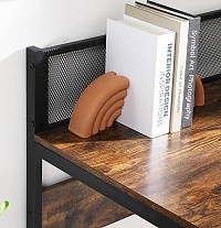 Τροχήλατο Μεταλλικό Γραφείο 120 x 60 x 94 cm Vasagle (LWD031B01) (VASLWD031B01)