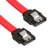 DeLock 7-Pin SATA III male - 7-Pin SATA III male Cable 0.2m Κόκκινο