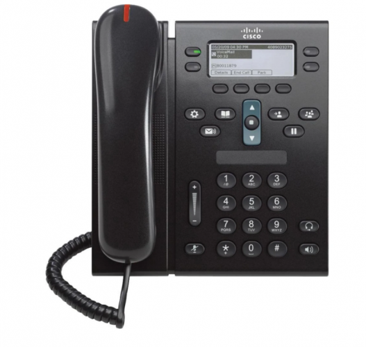 Cisco 6945 Gigabit IP Phone (CP-6945-C-K9=) δεν περιλαμβάνεται Τροφοδοτικό