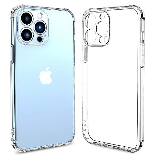 Space Collection Clear Cover Compatible For Apple iPhone 13 Pro Max Crystal-Clear Thin Silicone Case