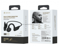 Στερεοφωνικό Ακουστικό Bluetooth Devia EM034 Run-A1 Kintone Neckband Μαύρο