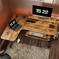 Γραφείο - Eureka Ergonomic® ERK-L60L-RB-V1-US 155x110x76-135εκ.