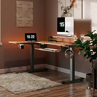 Γραφείο - Eureka Ergonomic® ERK-L60L-RB-V1-US 155x110x76-135εκ.