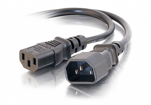 Καλώδιο τροφοδοσίας  C13-C14 Γκρι 1.2m (για UPS)