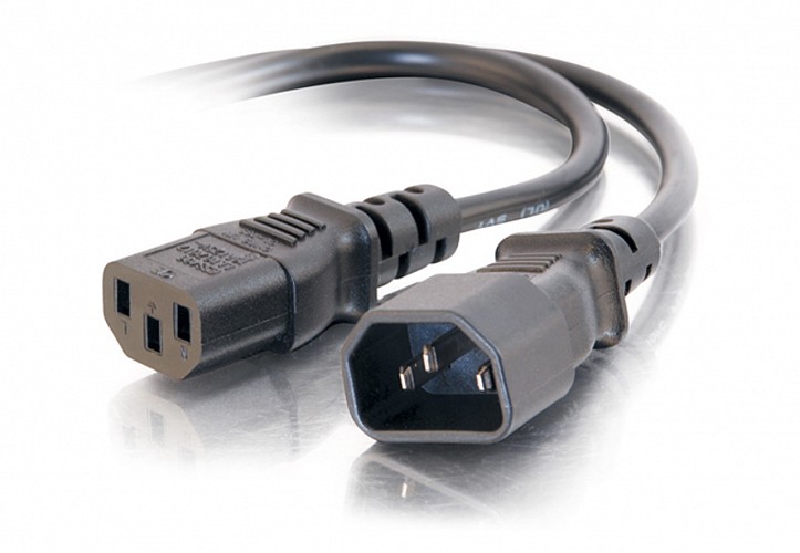 Καλώδιο τροφοδοσίας  C13-C14 Γκρι 1.2m (για UPS)