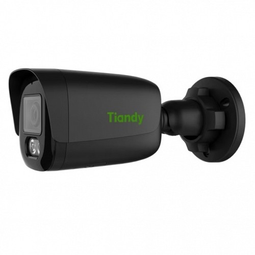 TIANDY TC-C32WP I5WΒ/E/Y 2MP 2.8mm IR50+LED20m ΜΑΥΡΗ TRICOLOR POE H.265 BULLET MIC MICROSD METAL+PLASTIC