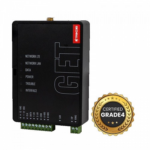 TRIKDIS GET 4G GPRS+ETHERNET BUS+DTMF MODULE ΧΩΡΙΣ ΚΕΡΑΙΑ