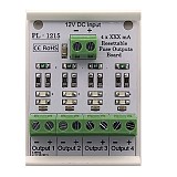 PL1215 ΠΛΑΚΕΤΑ ΜΕ 4 ΗΛΕΚΤΡΟΝΙΚΕΣ ΑΣΦΑΛΕΙΕΣ PTC 12VDC/120mA ΑΝΑ ΕΞΟΔΟ