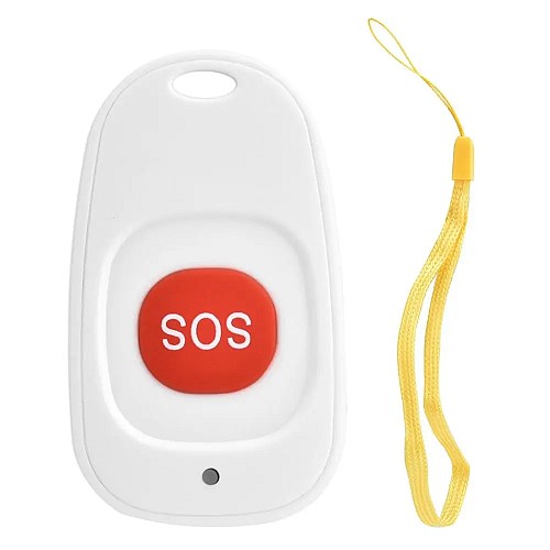 SES SWBM SOS BUTTON 1CH ΠΟΜΠΟΣ ΜΕ 60cm ΛΟΥΡΑΚΙ ΓΙΑ ΤΟ ΛΑΙΜΟ