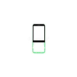 Nokia 225-225 Dual Sim FrontCover+Lens green ORIGINAL