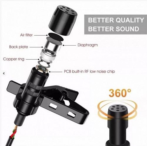 Μικρόφωνο GL-119 3.5 AUX JACK OMNI 1120.004