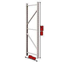 Κολώνα Βαρέως Τύπου 250x60 Λευκό 250.002