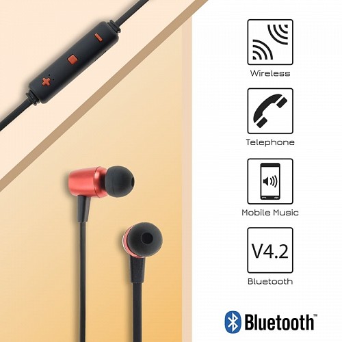 BT Sport Magnetic Handsfree STN-815 Orange 1018.121