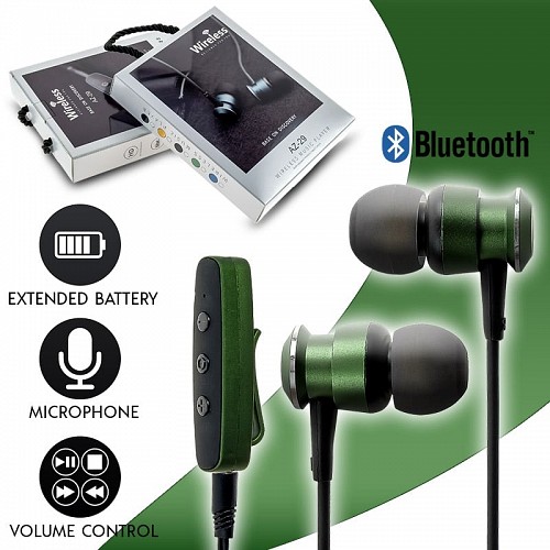 Magnetic BT Headset AZ-29 Green 1018.272