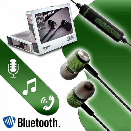 Magnetic BT Headset AZ-26 Green 1018.280